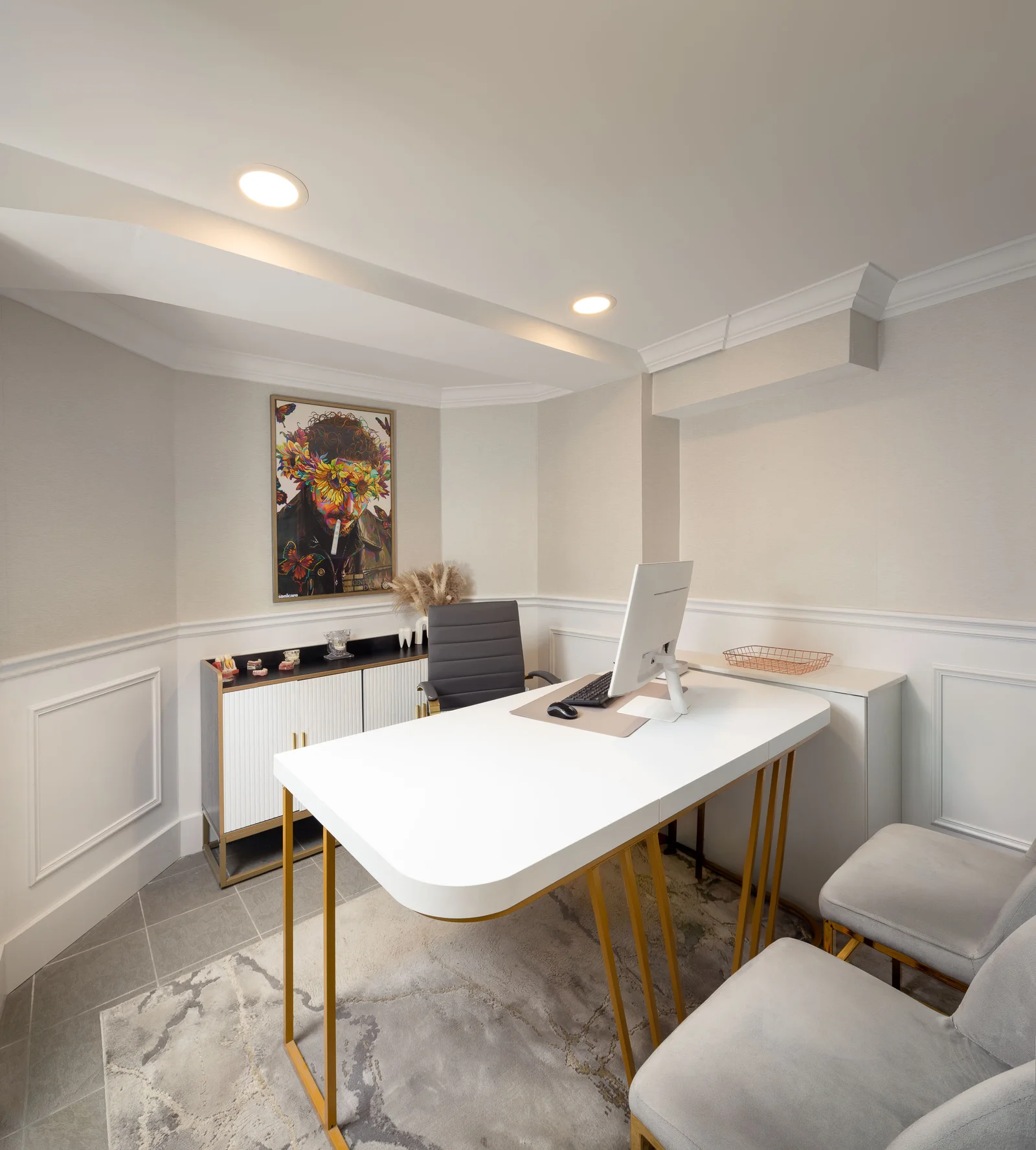 Century Stone Dental, Hamilton: consultation office.